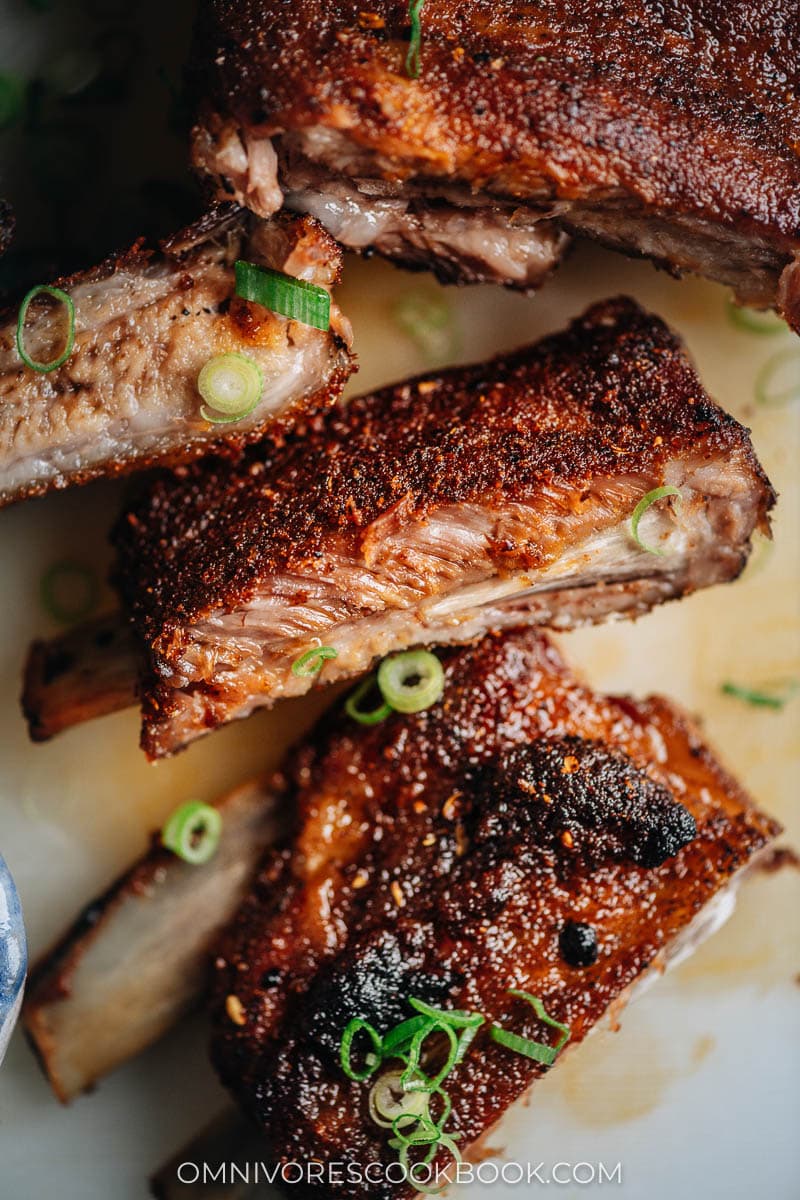 Massage rub into the ribs, cover and refrigerate for 6 hours, or overnight. Chinese Dry Rub Ribs Omnivore S Cookbook