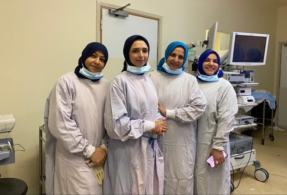 نجاح عملية معقّدة لطفل يُعاني من قصور خلقي في الغدّة الدرقية أثناء فترة الحمل