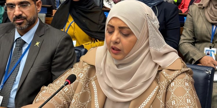 “النجّار” تلقي مداخلتها لأجل المساواة بين الجنسين وتمكين النساء والفتيات