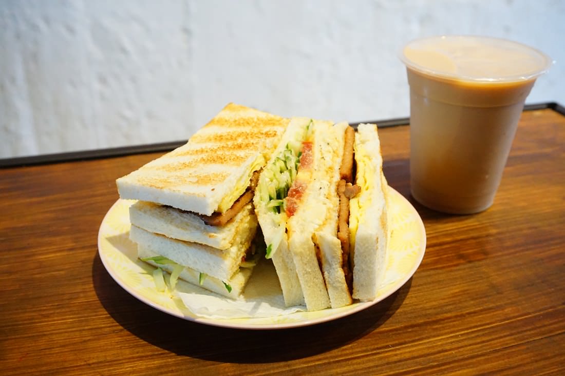 【台北大安早午餐】好遞食 肉蛋炭烤三明治 通化店 || 再訪＂信義安和站平價早餐