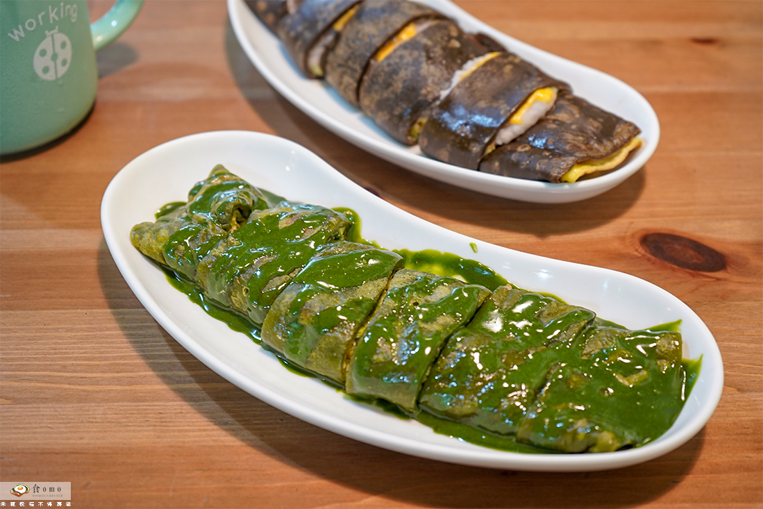 【高雄新興早午餐】快慢拍小姐 || 抹茶 ╳ 早午餐＂獨特抹茶蛋餅＂芋泥起司焙茶蛋餅