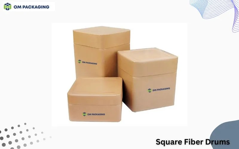 square fiber drums