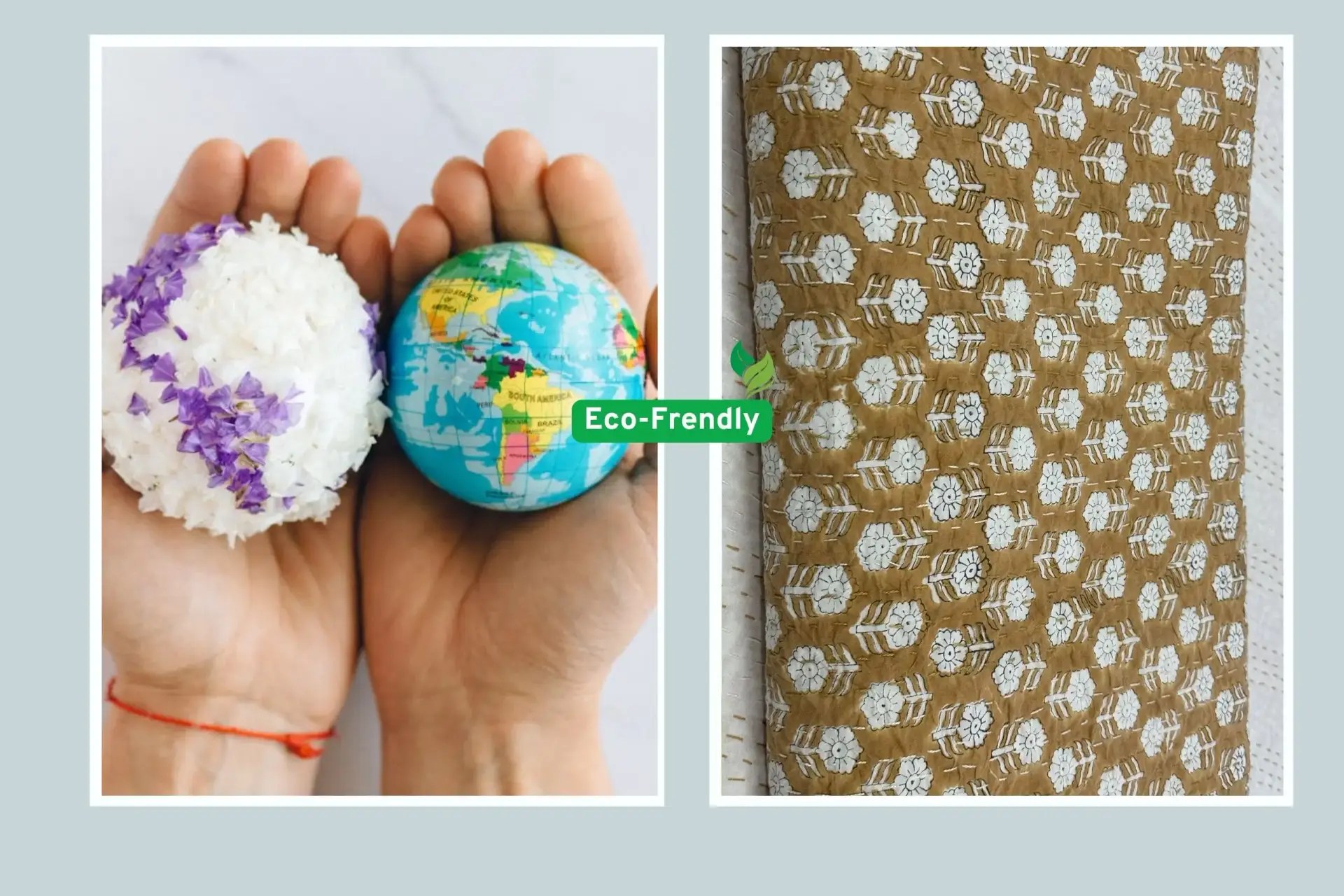 a collage of ecofrendly