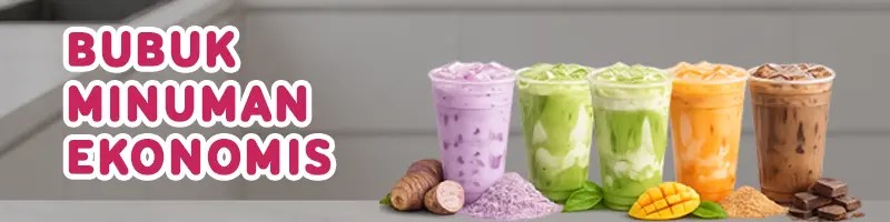Button Bubuk Minuman Ekonomis