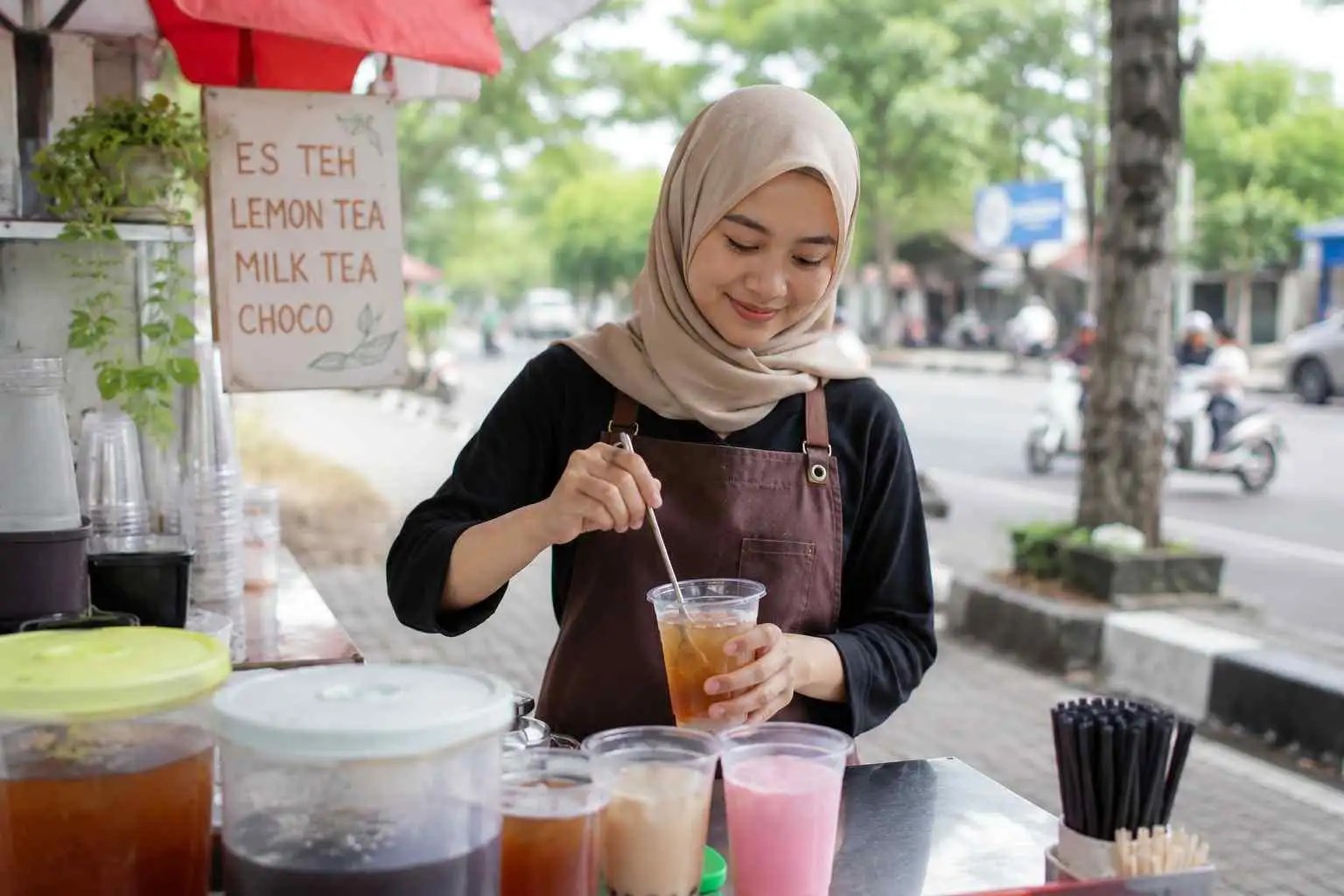 Usaha Minuman Pinggir Jalan dengan Dimulai dari Modal Kecil