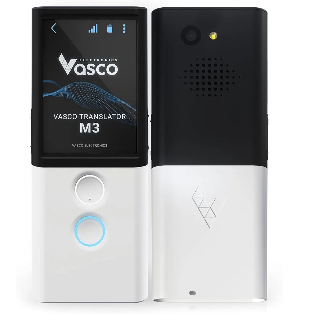 Vasco M3 smart translator, white - omvi.store