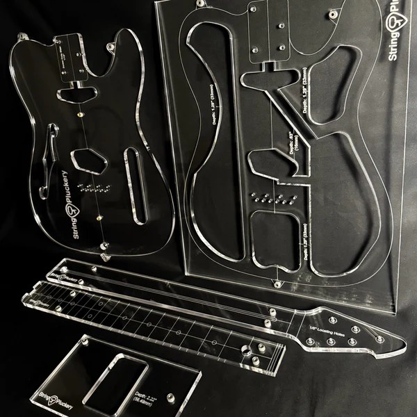 Custom acrylic template