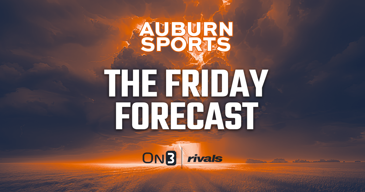 Auburn vs. Alabama Showdown | Friday Forecast Football Preview with Shenker & Hokanson (2026)