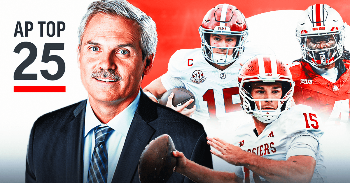 College Football AP Top 25 Rankings Week 11: Indiana Hoosiers Stay on Top (2025)
