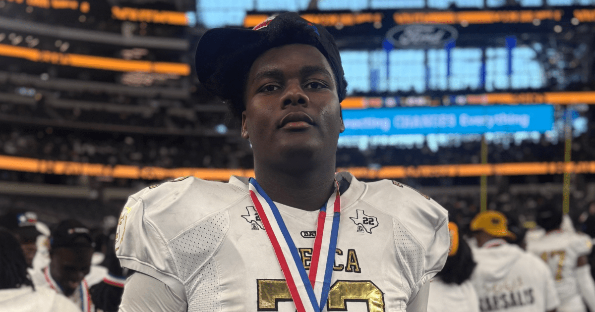 2027 OL Brian Swanson Wins State Championship: Texas Longhorns Recruiting Battle (2026)