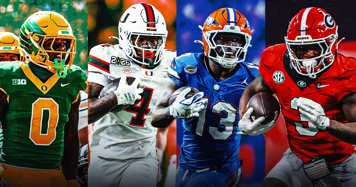 Top 10 College Football Running Back Rooms for 2026 Season (2026)
