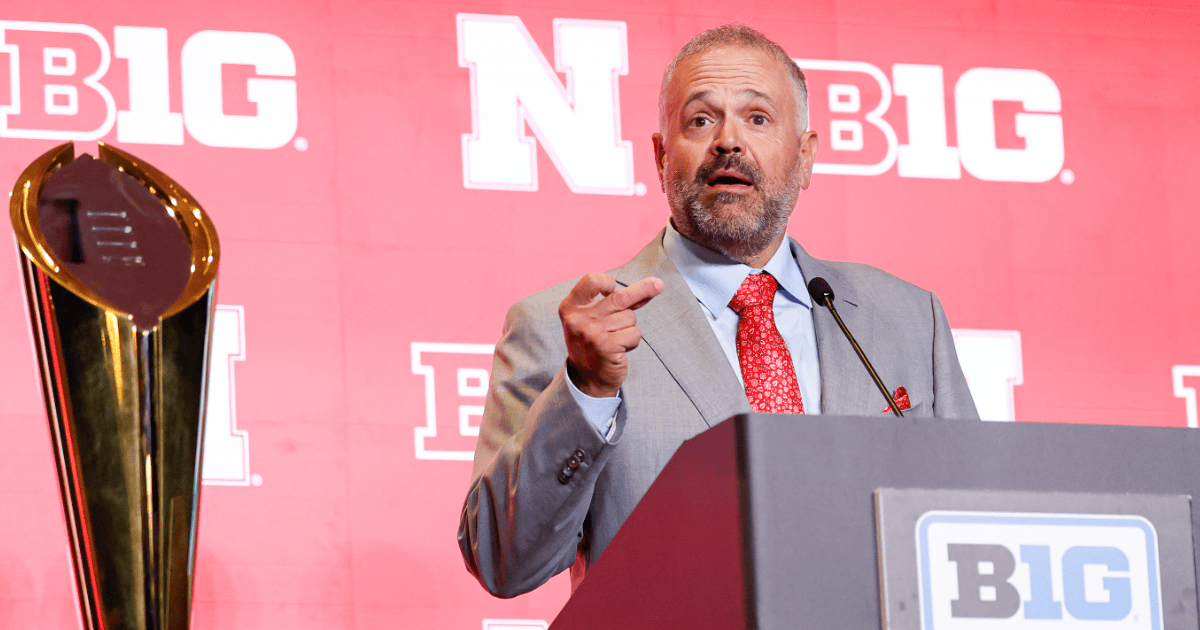 Matt Rhule's Big Ten Media Day Speech: Nebraska Cornhuskers Aim Higher (2026)