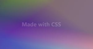 css code gradient blur blurry snippet onaircode