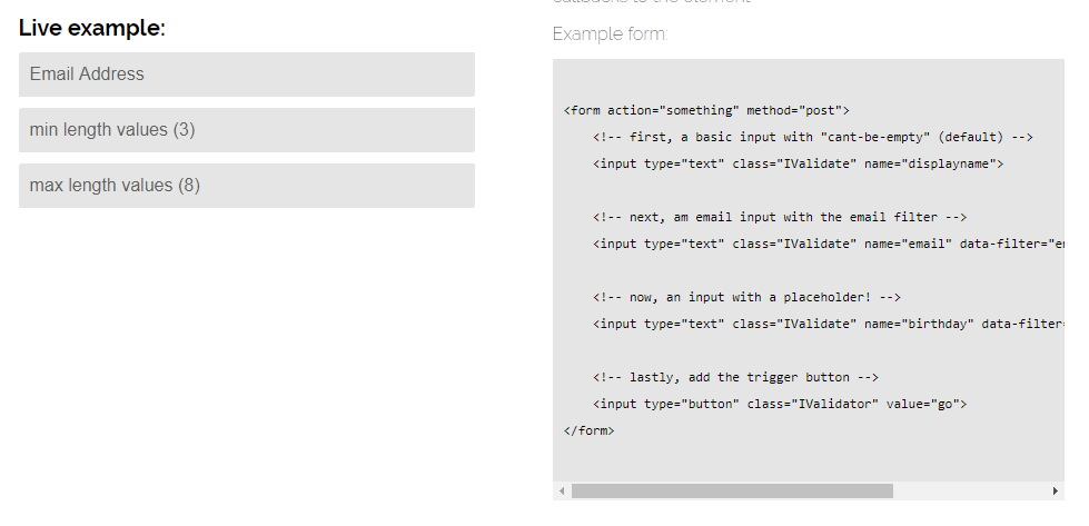 JavaScript Input Validation