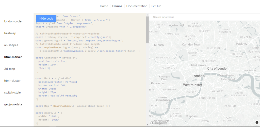 React native google maps