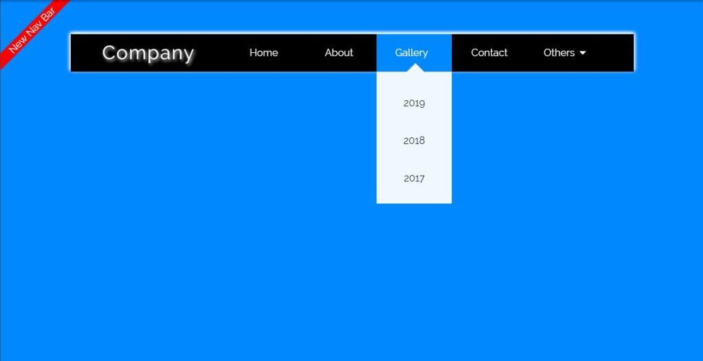 Nav bar/navigation menu HTML CSS dropdown menu