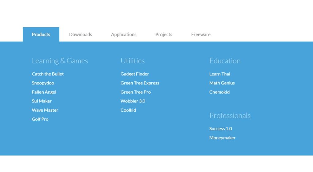 Responsive Website HTML CSS Mega Menu