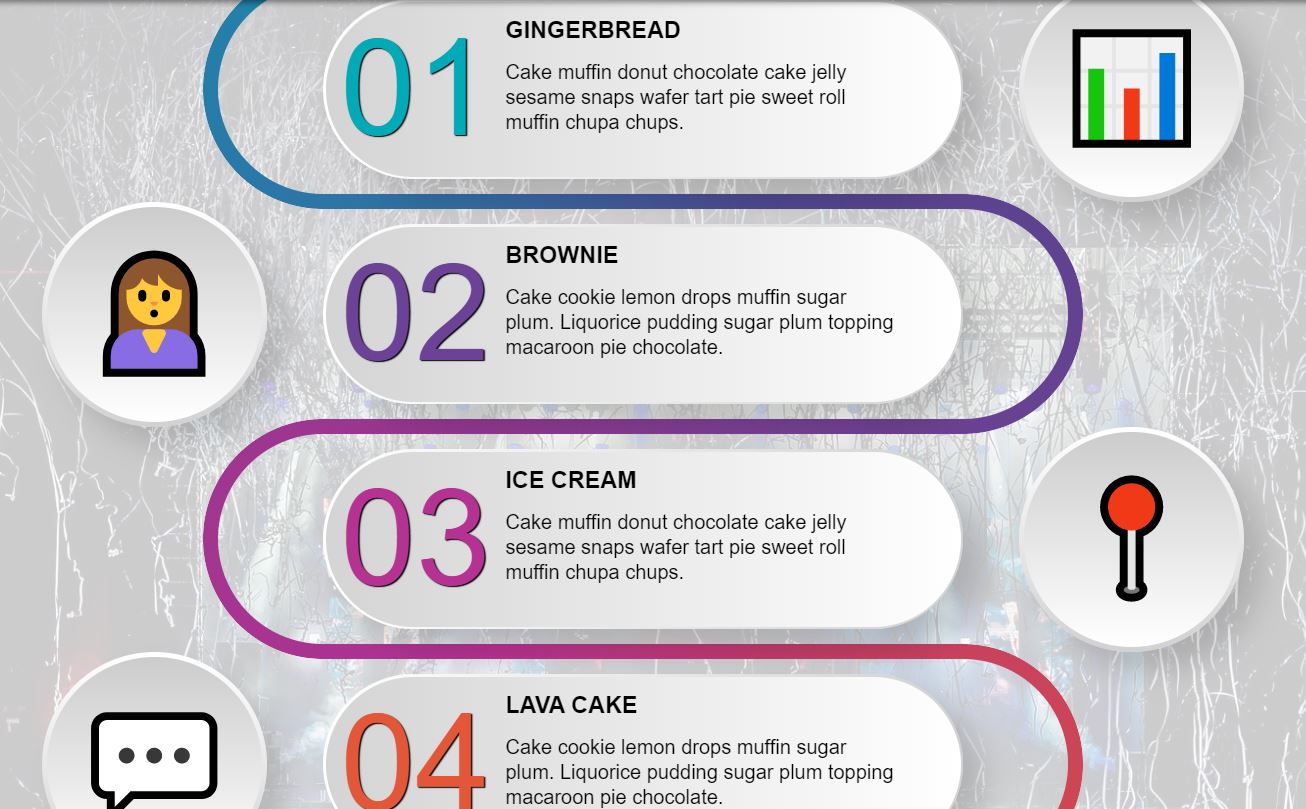 20+ CSS Infographic Examples Snippet - OnAirCode