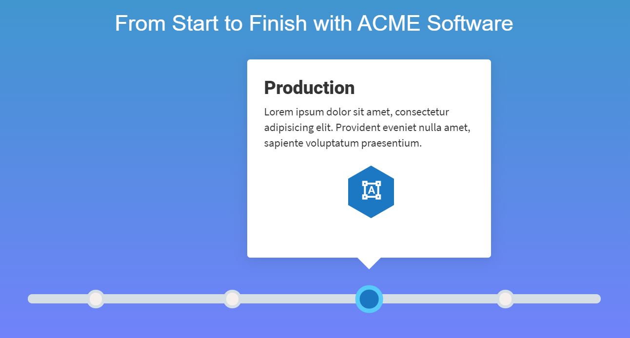 HTML CSS timeline web design