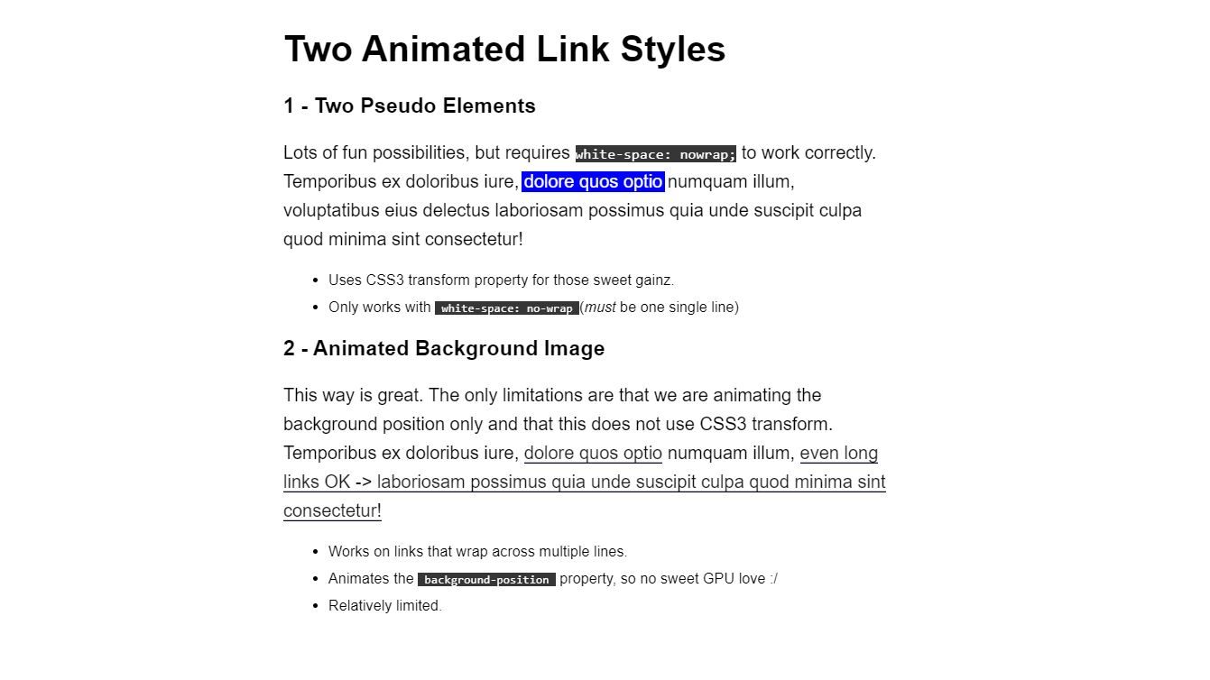 13+ Bootstrap Link Hover Style Examples Code Snippet - OnAirCode