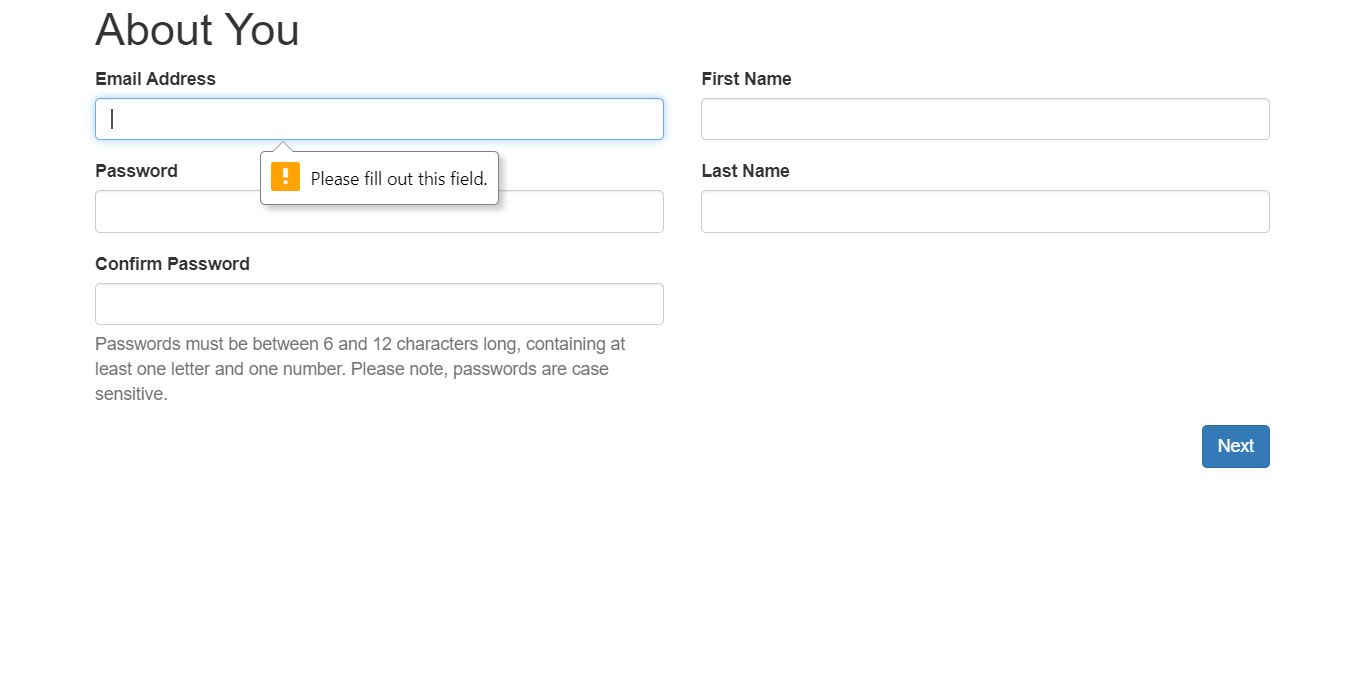 15+ Bootstrap Form Validation Examples Code Snippet OnAirCode