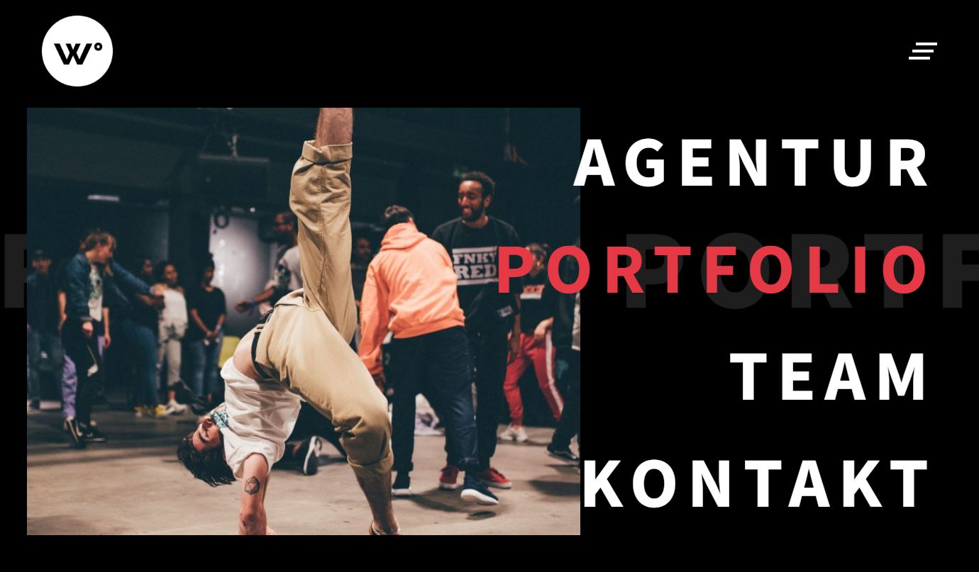 Animated Full Screen Menu 