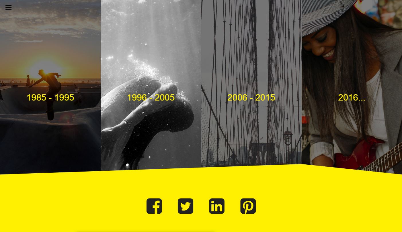 Full Screen Website Menu Source Code 