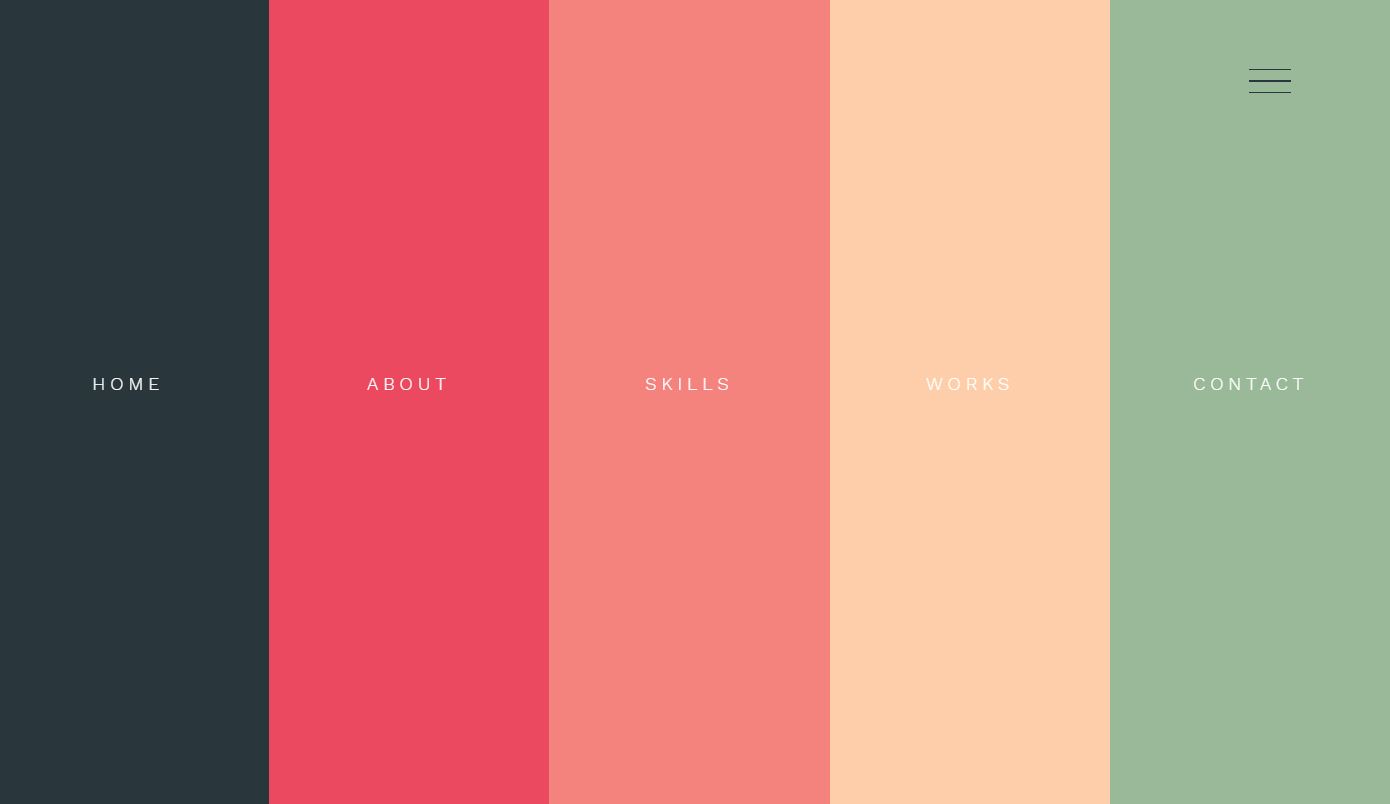 Overlay Navigation Menu