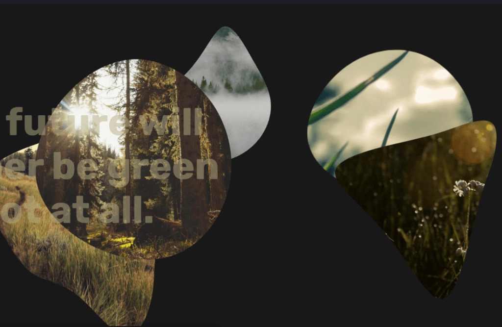 JavaScript JS blob carousel slider