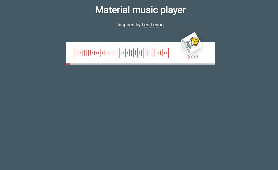30+ JavaScript Mp3 Music Audio Player Examples OnAirCode