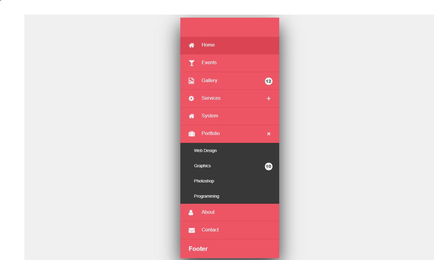 18+ JavaScript Accordion Menu Examples - OnAirCode