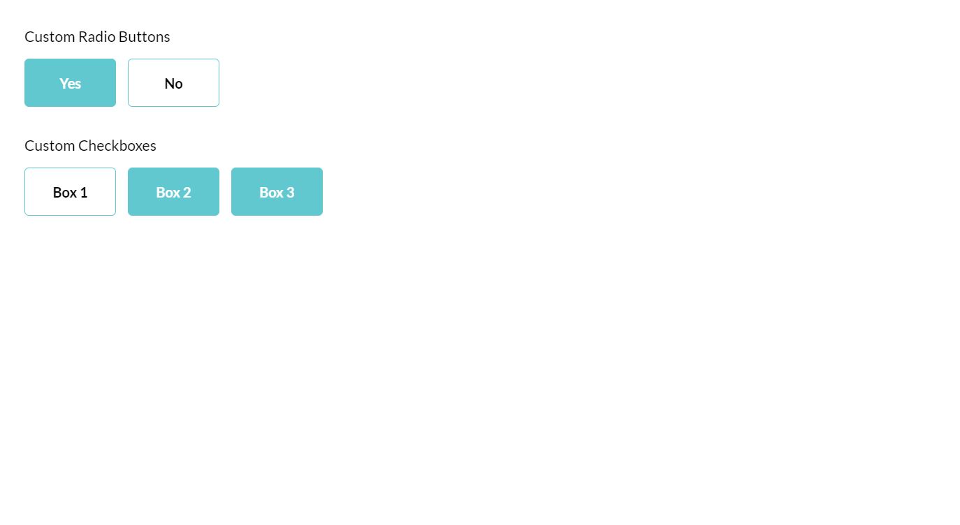 Simple Check Box Custom Styling