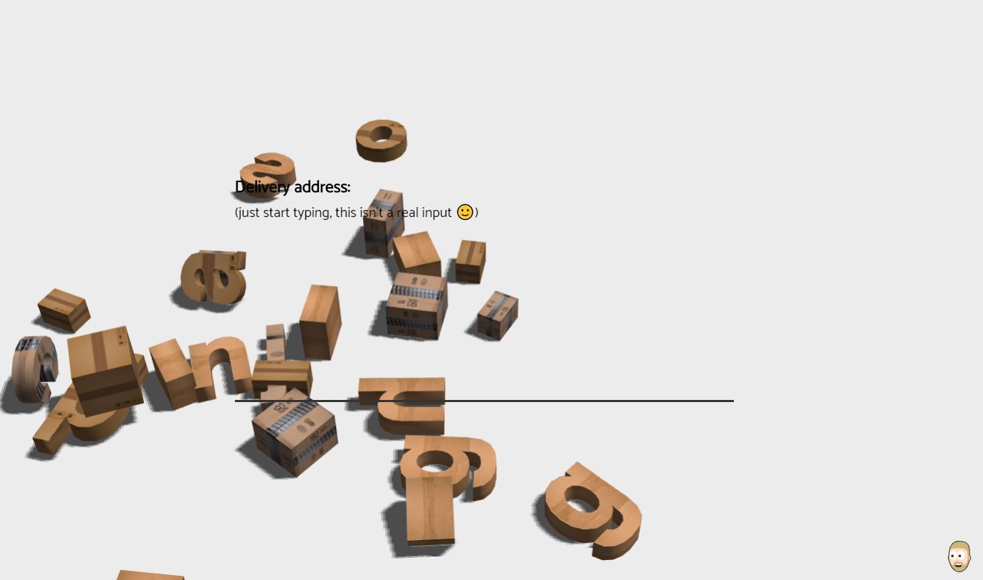 Awesome JavaScript Input Text