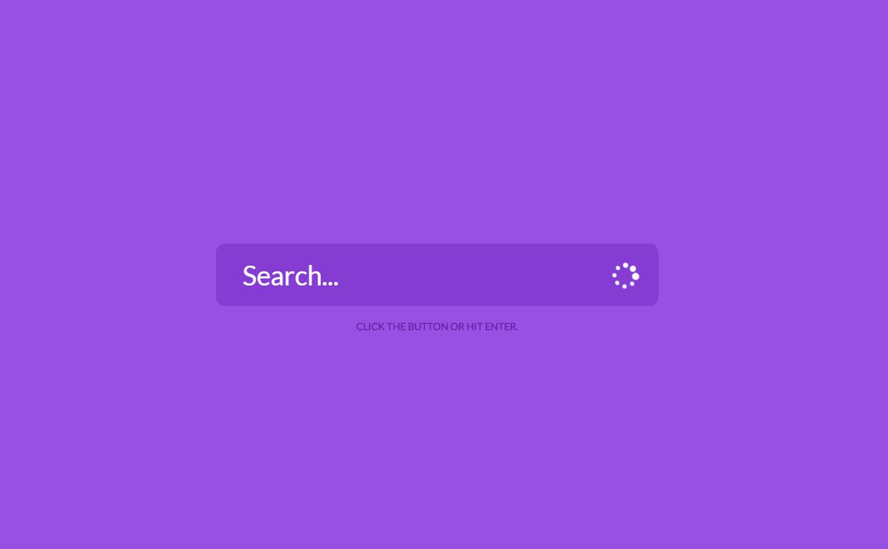 30+ JavaScript Search Box Design Examples - OnAirCode