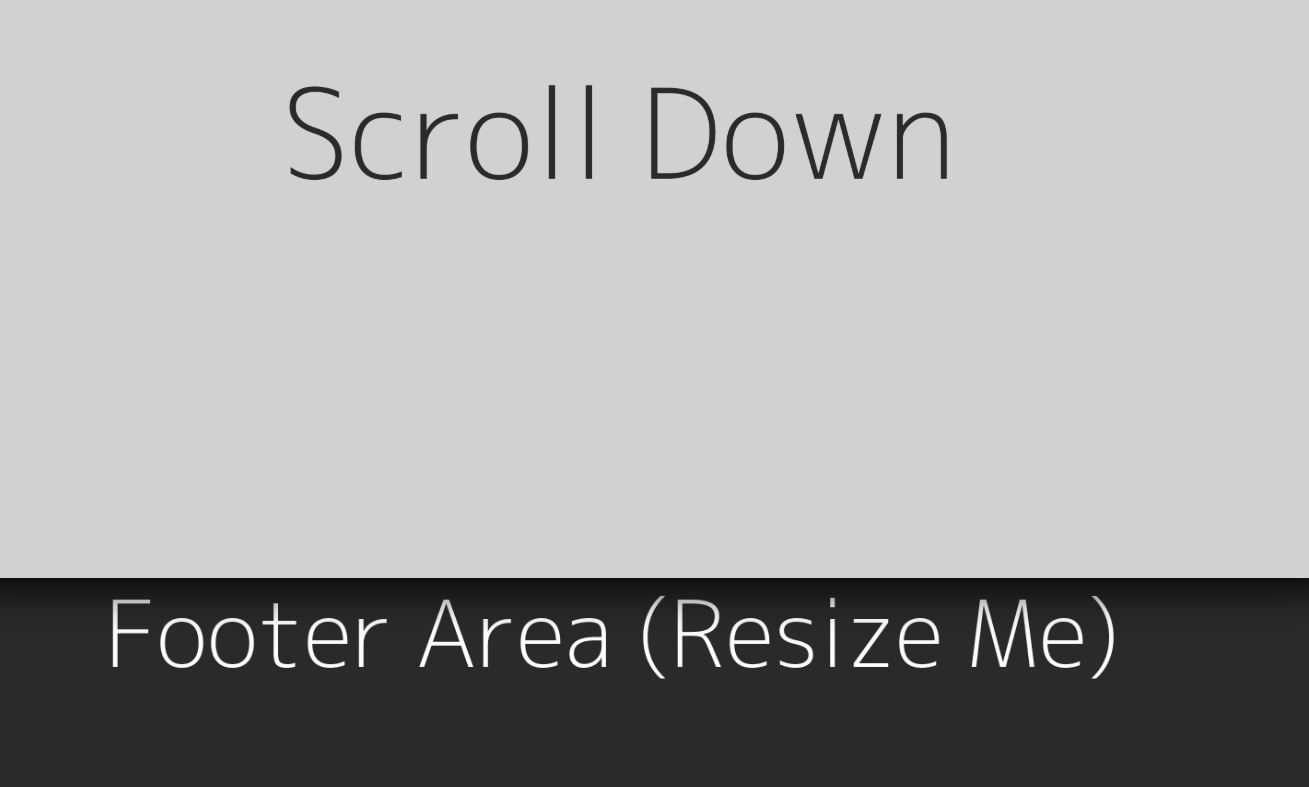 JavaScript/JS Footer