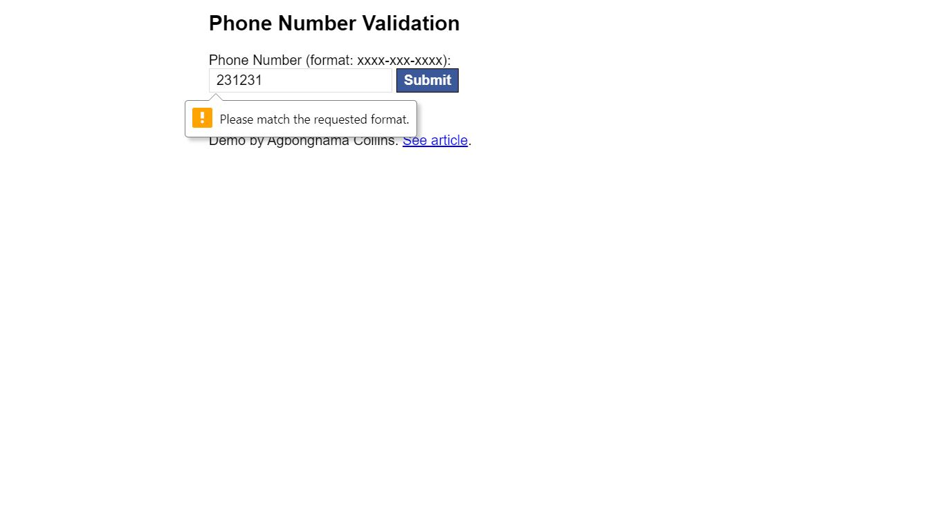 18+ JavaScript Form Validation Code Examples - OnAirCode