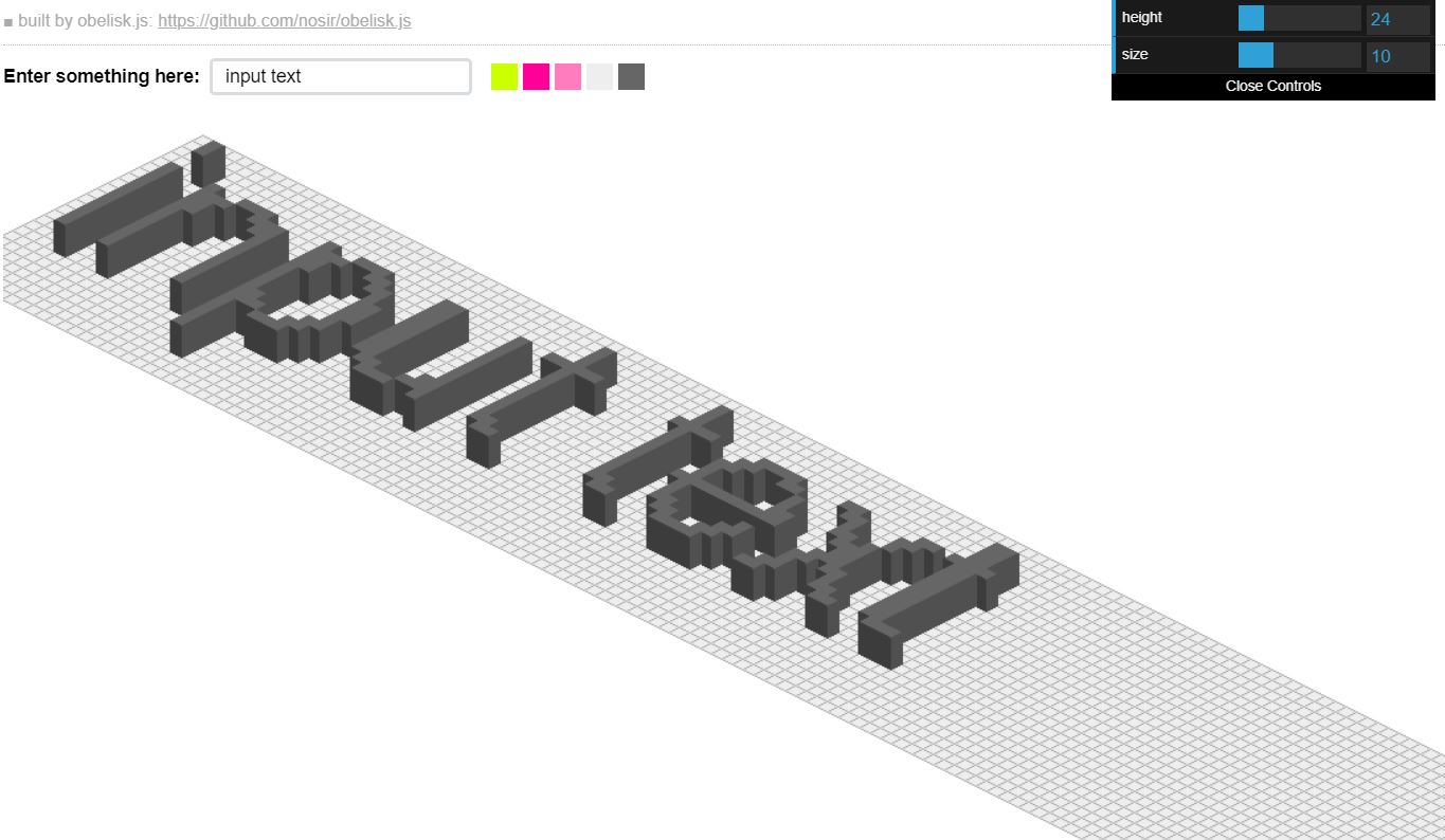 Pixel Isometric InputText