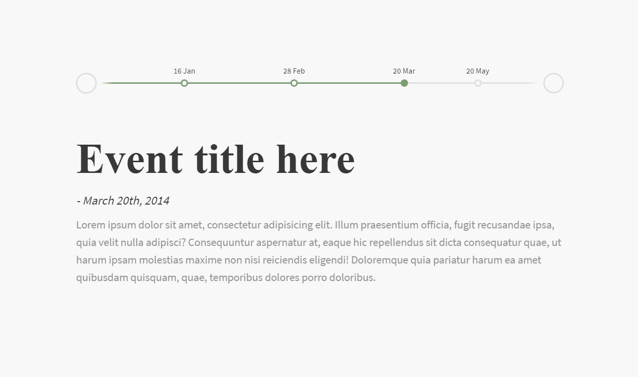 JavaScript Timelines Amazing Concept