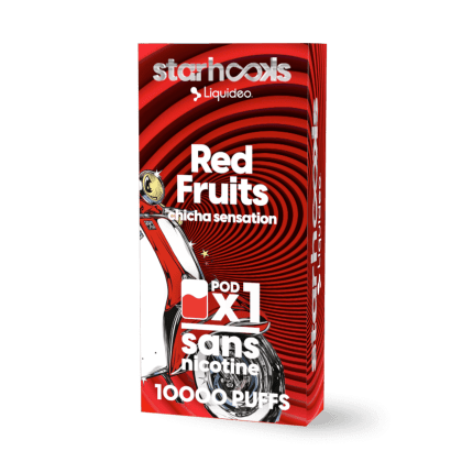 Pod Starhooks 10000 Puffs - Fruits Rouges