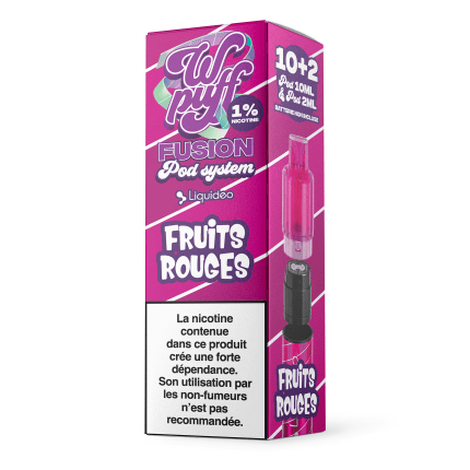 Pod Wpuff Pod Fusion 15K- 1% - Fruits Rouges - 2