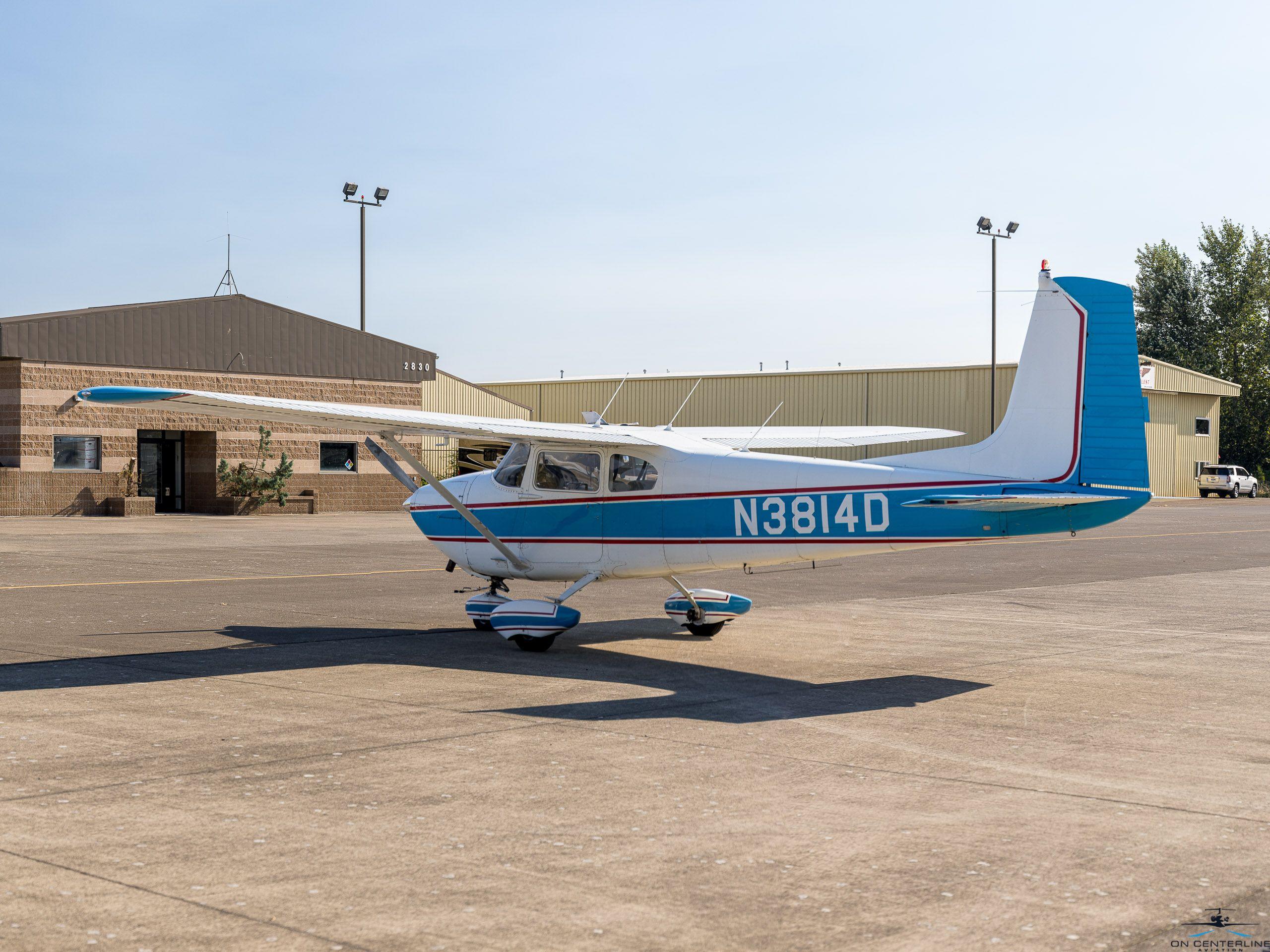 【レジンオーシャンアート】#１８２　No.57 1957 Cessna 182A - SOLD - Altivation Aircraft