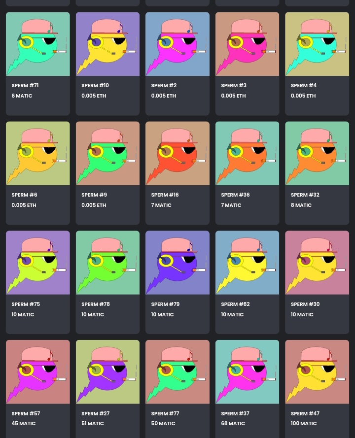 Trade Spermo Token - Stunning Light Image - Ultra HD