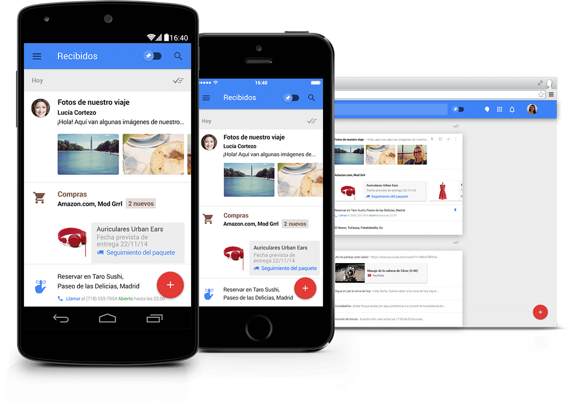 Inbox by Gmail, la aplicación perfecta para tu correo made in Google