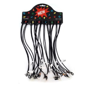 glasses cord black