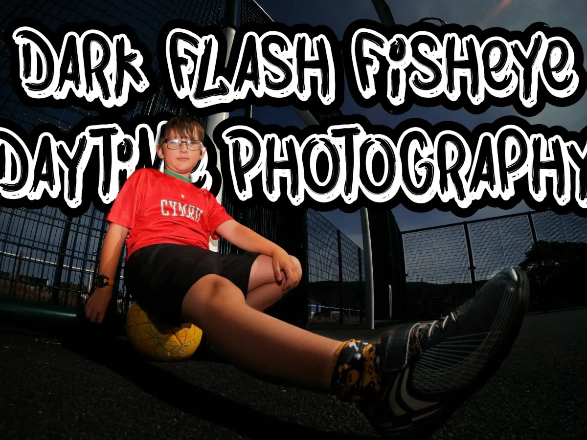 Dark Flash Fisheye Daytime Photography