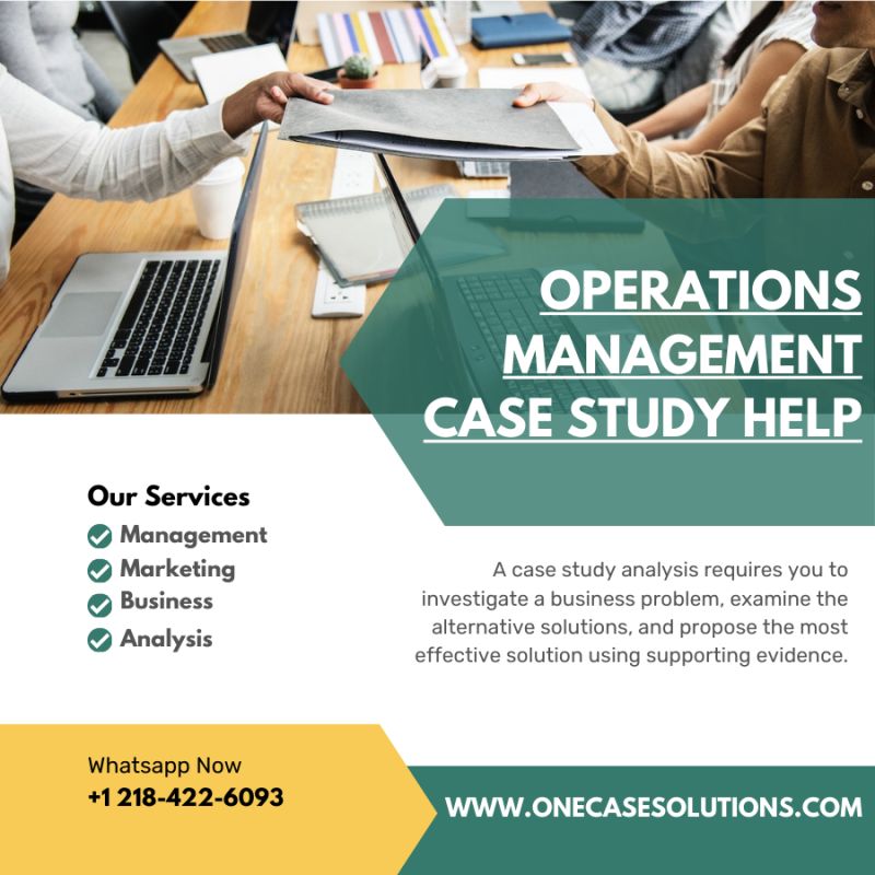 Case Study Operations Management 4226 Words Nerdyseal - Premium Ocean Photo Gallery - Mobile