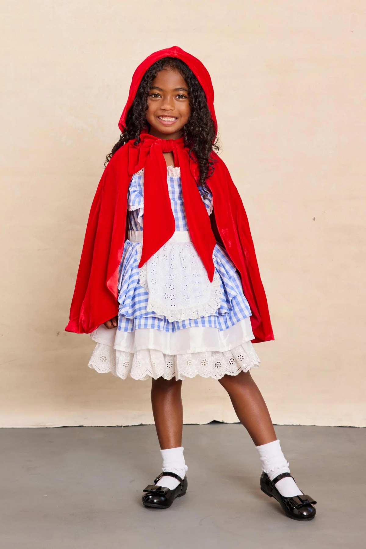 Chasing Fireflies Red Riding Hood Costume Set, kids' Halloween costume