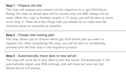 3 steps to (gs) migration) width=