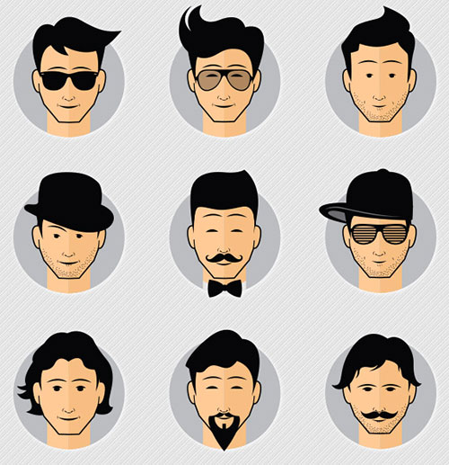 free-cool-male-avatars-vector-icons