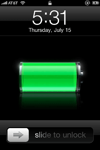 iOS 4 Lock Screen